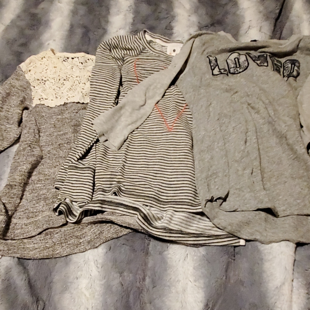 three (3) shirts